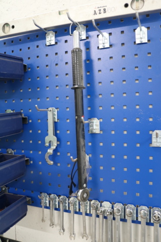 1300518-21 Tool board & assortment cabinet with contents. (New info)