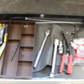 1300519-14 Tool cabinet with contents.