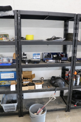 1300520-20 3 Shelves with contents