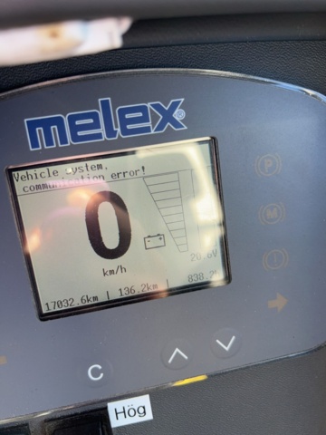 1338378-23 Electric car Melex 381 -2017