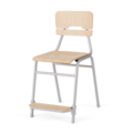1342425-1 12 pcs Student chairs ADDITO Height: 500 mm, birch