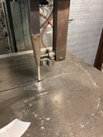 1198336-6 Metal band saw IDEAL Mössner Record