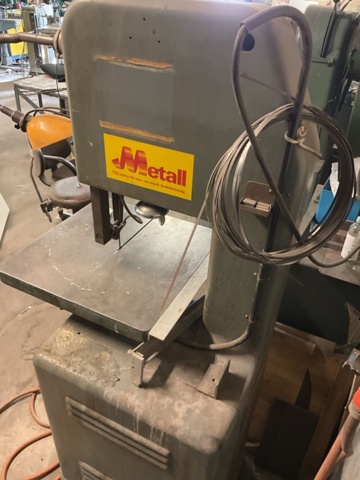 1198336-7 Metal band saw IDEAL Mössner Record