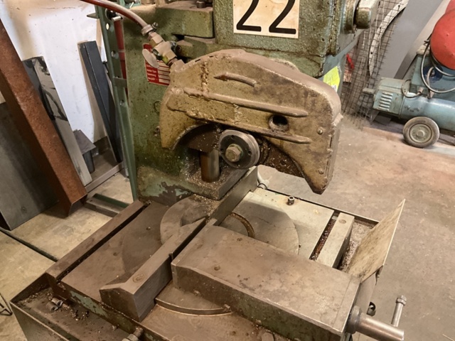 1198337-7 Metal cabinet EISELE with table