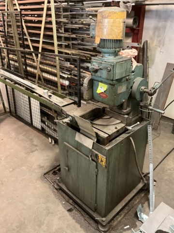 1198337-9 Metal cabinet EISELE with table