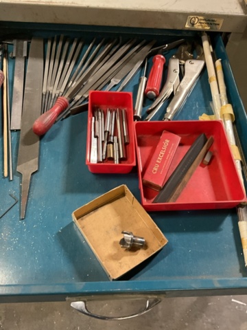 1198343-2 Trolley with tool cabinet