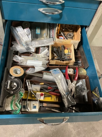 1198343-7 Trolley with tool cabinet