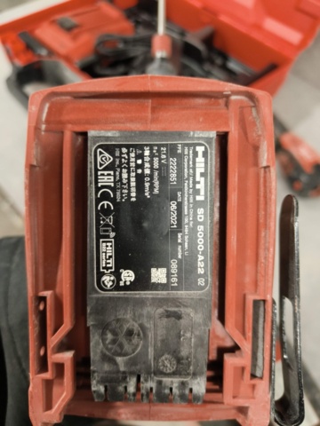 1331043-14 Automatic screwdriver / bit driver Hilti SD 5000-A22