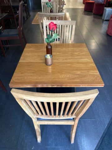 1315861-2 5 tables and 11 chairs