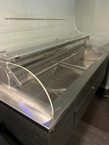 1315867-2 Refrigerated buffet 175 x 88cm, height 90cm