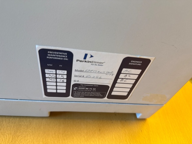 1344686-4 Fourier Transform Infrared (FTIR) spectrometer, PerkinElmer Spectrum One NTS