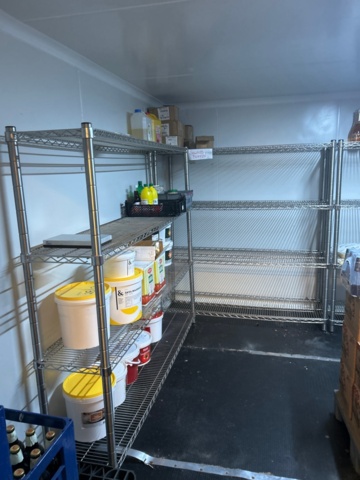 1315888-1 Warehouse shelves mixed dimensions, no contents