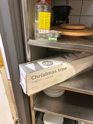 1315890-3 Stainless steel shelf 3 sections not divisible with contents