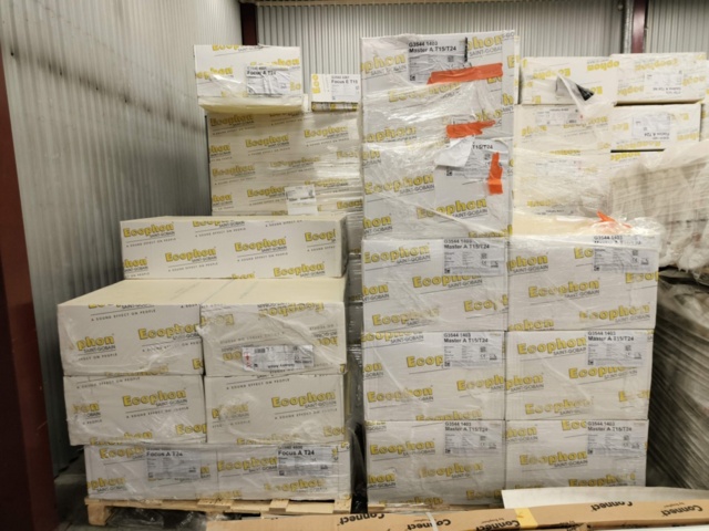 1331071-1 Part with Ecophon ceiling