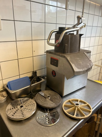 1315891-1 Vegetable chopper Sammic Ca-401 with 3 tools