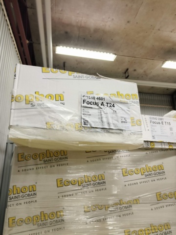 1331071-7 Part with Ecophon ceiling