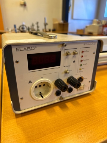 1344712-2 Protective conductor tester (PE Conductor Tester) from ELABO