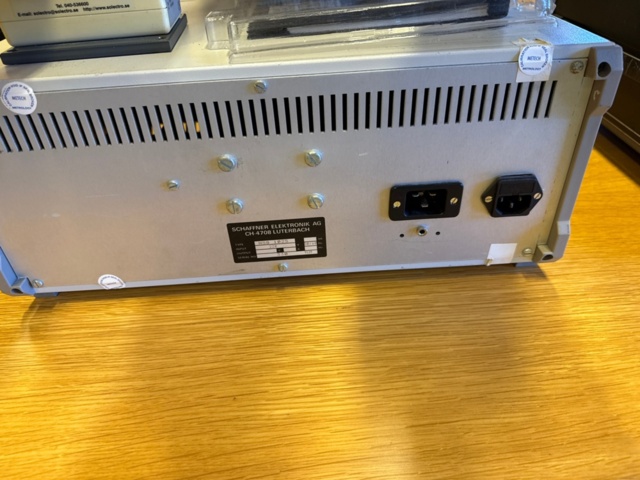 1344721-4 Burst Generator (EMC test equipment), Schaffner NSG 1025 –