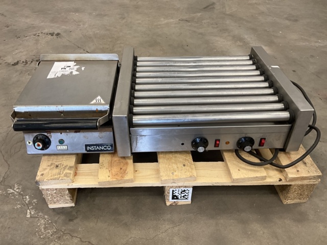 1198362-1 Clamp grill and roller grill