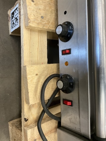 1198362-3 Clamp grill and roller grill