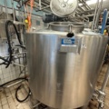 1290006-10 Mejeritank dubbelmantlad 1000L med omrörare. - LTA