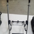 1343280-1 Stroller chassis - aluminum frame, plastic parts, black handle cover