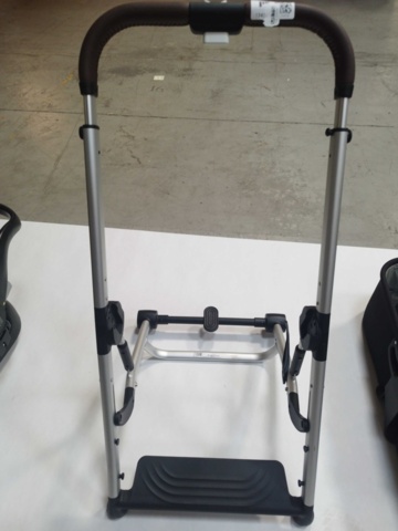 1343280-1 Stroller chassis - aluminum frame, plastic parts, black handle cover