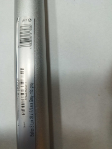 1343280-2 Stroller chassis - aluminum frame, plastic parts, black handle cover