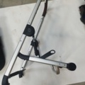 1343280-3 Stroller chassis - aluminum frame, plastic parts, black handle cover