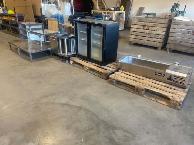 1315906-1 Cooling trough, beverage cooler, various stainless steel undercounters