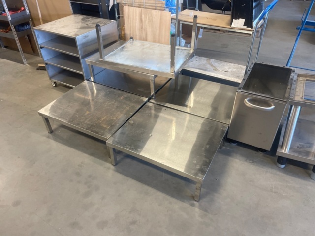 1315906-6 Cooling trough, beverage cooler, various stainless steel undercounters