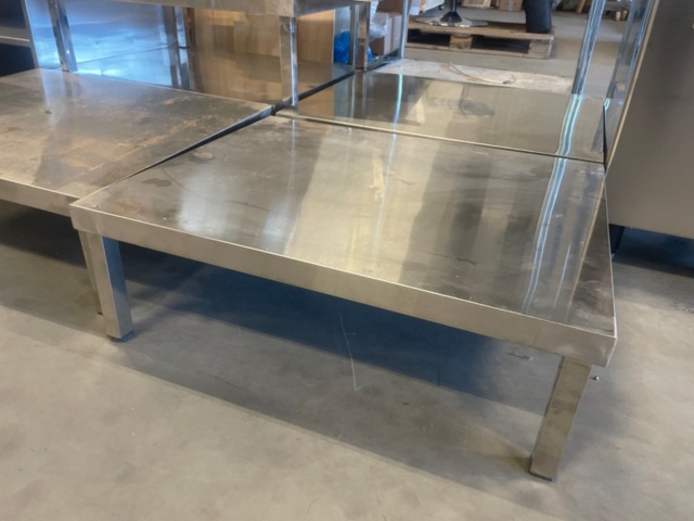 1315906-7 Cooling trough, beverage cooler, various stainless steel undercounters