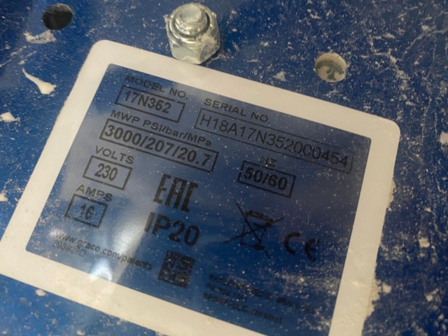 1345274-10 Spackelspruta Graco APX 8200