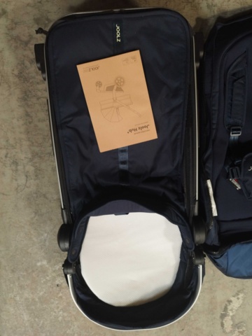 1343311-4 Stroller part, 2 pcs - Joolz, Hub+, carrycot, seat, blue, harness, mattress
