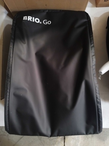 1343312-1 Transport bag - BRIO, Go Travel Bag, black, zipper, for stroller