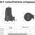 1345482-8 Submersible pump/ sewage pump - Pedrollo VXC 30/50-F Vortex