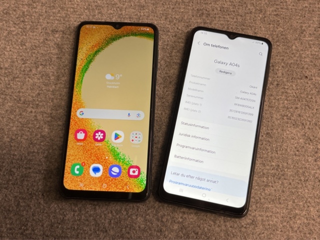 1086067-1 Mobile phone x2 - Samsung Galaxy A04s, 32GB