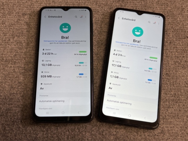 1086067-3 Mobile phone x2 - Samsung Galaxy A04s, 32GB