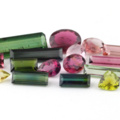 1345237-1 Lot of faceted tourmalines approx. 40.88 ctv (16)