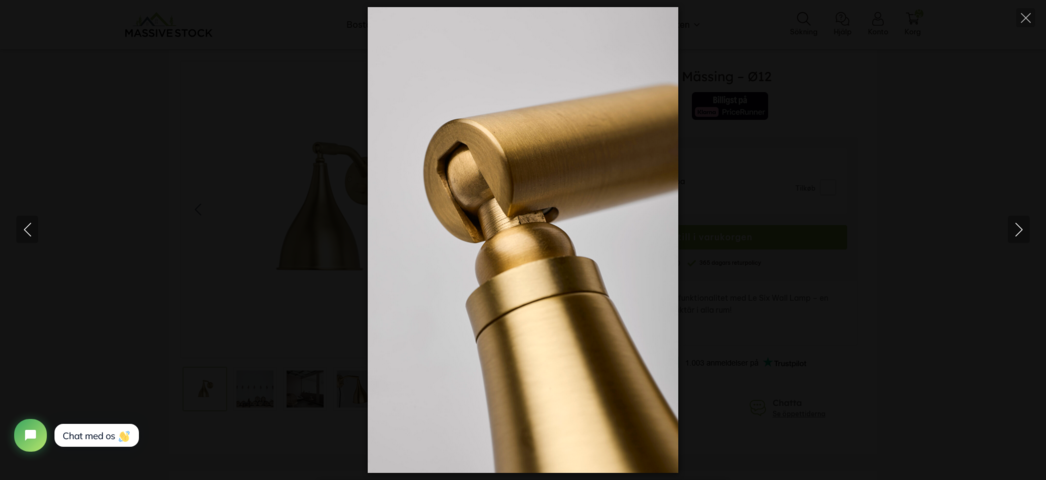 1343461-4 2pcs NORR11 Le Sex Wall Lamp, Brass – Ø12