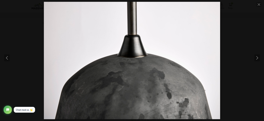 1343466-5 2 pcs. NORR11 Line Two Pendant Oxidized - Ø37.5 cm