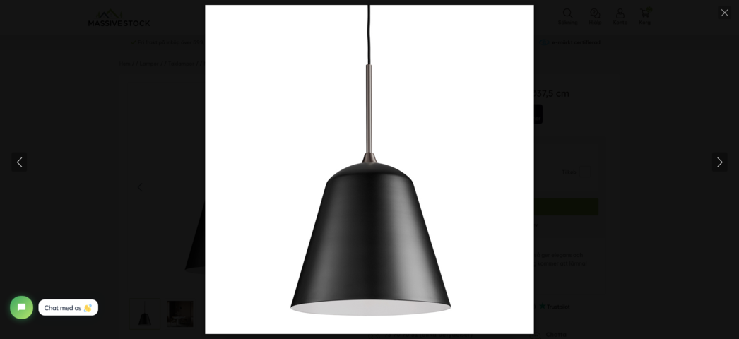 1343467-1 2 pcs. NORR11 Line Two Pendant Black - Ø37.5 cm