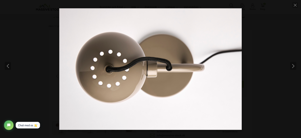 1343468-2 3 pcs. Frandsen Ball Table Lamp Glossy Warm Grey