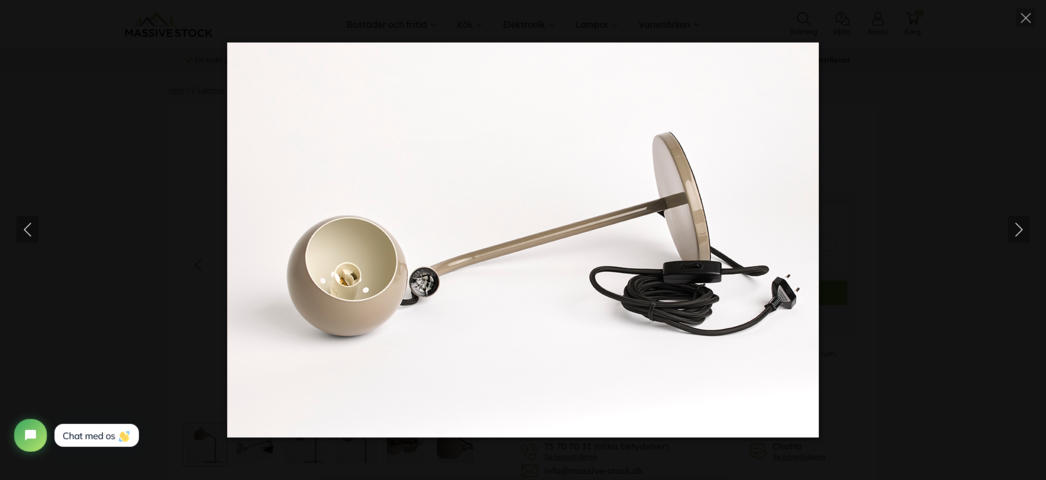 1343468-4 3 pcs. Frandsen Ball Table Lamp Glossy Warm Grey