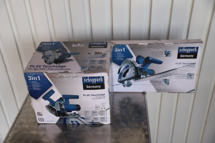 1174288-1 Plunge saw Scheppach PL55 "New"