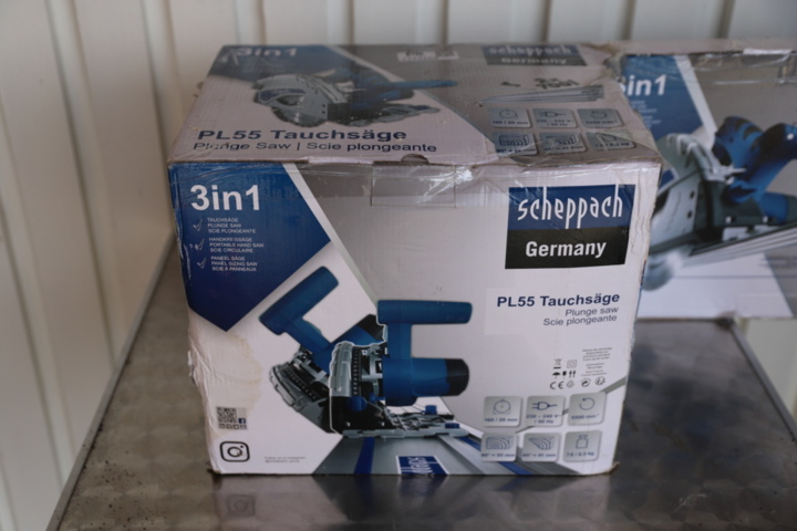 1174288-2 Plunge saw Scheppach PL55 "New"