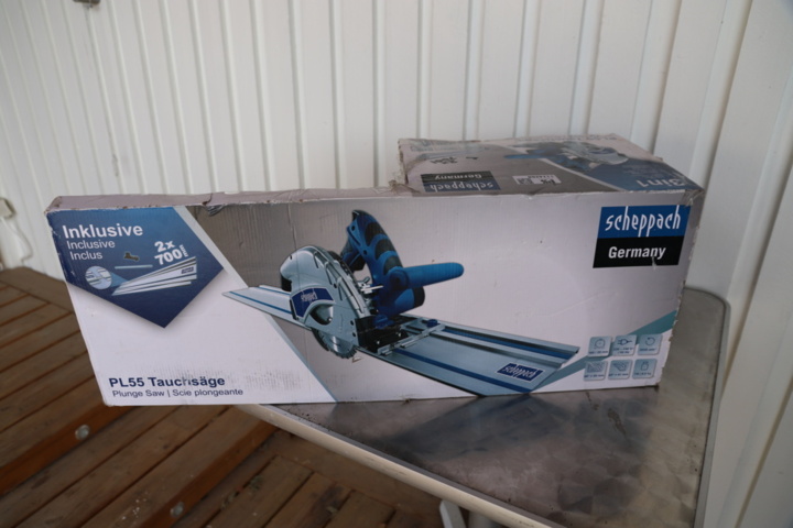 1174288-5 Plunge saw Scheppach PL55 "New"