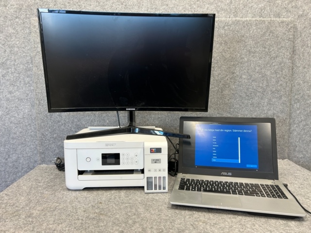 Laptop, printer and computer monitor - PS Auction - We value the future ...