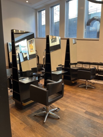 1303609-4 Hairdressing station x10 places