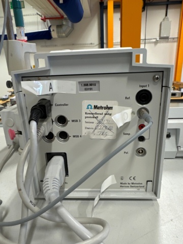 1344775-4 Automatiskt titreringssystem, Metrohm 808 Titrando med 801 Stirrer & 806 Touch Control